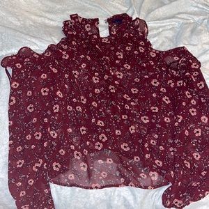 Off the shoulder blouse